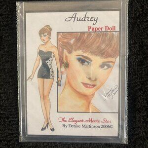 Audrey Hepburn Artist Trading Card